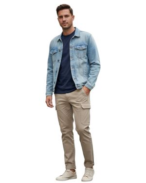 Pantaloni bărbătești tip cargo 25MEX17018