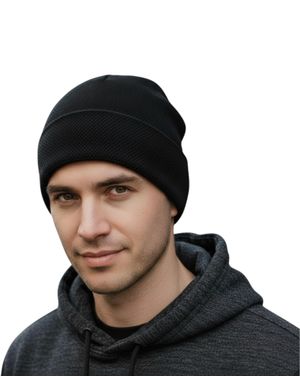 Căciulă Casual Neagră Barbati 25MNB27009