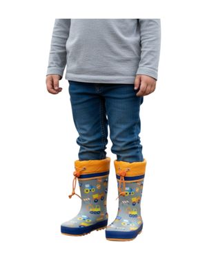 Cizme de Ploaie cu Șiret Ajustabil pentru copii 25HAT17013