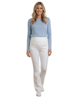 Jeans maternity din bumbac 24MAB06045