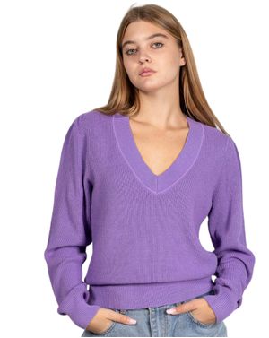 Pulover uni din tricot 24MKF04093