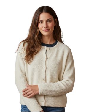 Cardigan dama cu nasturi 25MKF02008