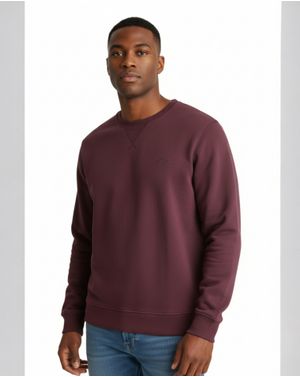 Bluză Bărbați Mov Prună din Bumbac 25ALX06052