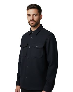 Jachetă Tip Cămașă Bărbați 25SMA03004
