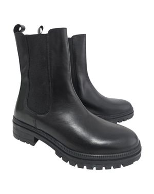 Ghete inalte tip Chelsea din piele naturală 26ANT01005