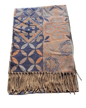 Eșarfă damă cu franjuri 25TAI22035