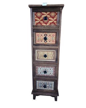 Dulap cu sertare decorative din lemn 25TAI66003