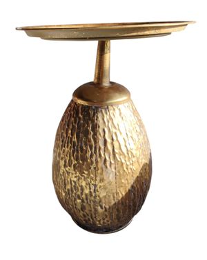 Masă decorativă metalică aurie 25TAI51003