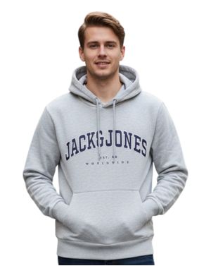 Hanorac bărbătesc Jack & Jones cu glugă 25SMA03048