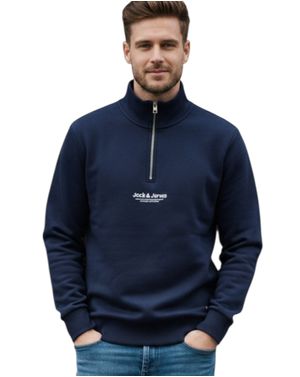 Bluză bărbați Jack & Jones cu fermoar 25SMA03055