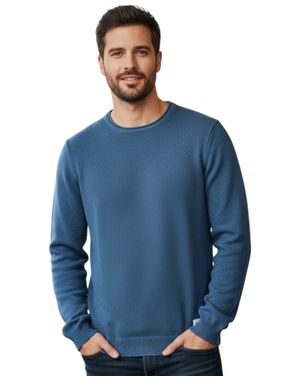 Pulover bărbați din bumbac organic Jack & Jones 25SMA03060