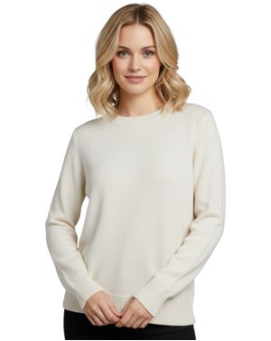 Pulover damă cu guler rotund 25MKF10002