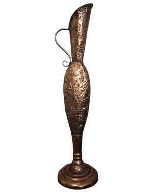 Vază decorativă din metal cu finisaj auriu 25TAI48002