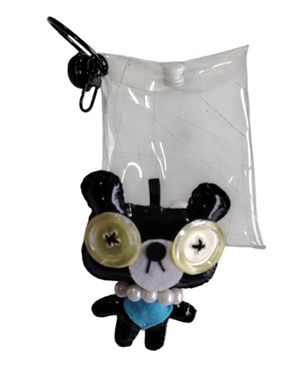 Breloc copii ursuleț negru 25TAI07003