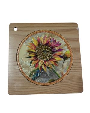 Tocător decorativ cu floarea-soarelui 25TAI32024