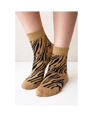 Șosete damă cu model animal print 25TAI20046