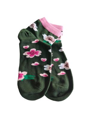 Șosete damă cu model floral 25TAI20050