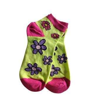 Șosete damă cu model floral 25TAI20054