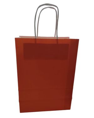 Pungă cadou din hârtie – portocaliu 25TAI19002