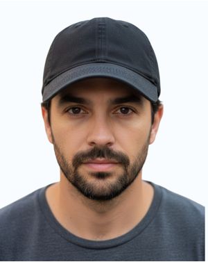 Șapcă unisex din bumbac, culoare negru M07A0112003