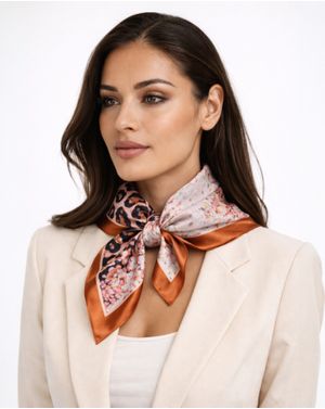 Eșarfă damă satinată   25TAI22041