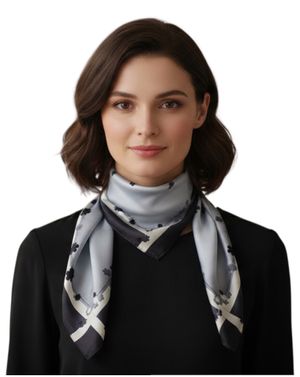 Eșarfă damă satinată 25TAI22042