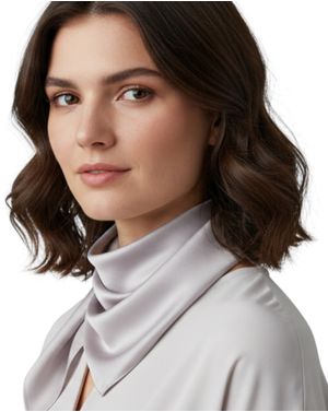 Eșarfă damă bej uni 25TAI22051