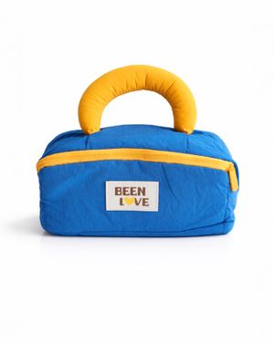 Portfard albastru cu mâner superior 25TAI14004