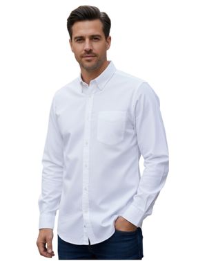 Cămașă bărbați albă 26KOS06010