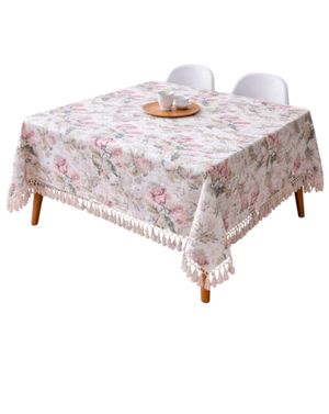 Față de masă decorativă multicolor cu model floral M68A1201016