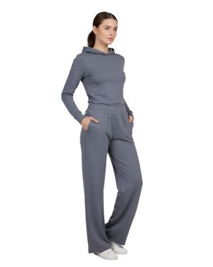 Pantaloni de trening largi cu talie elastică 26KOS25002