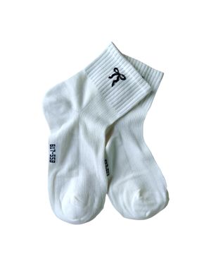 Șosete Scurte cu Detaliu Brodat 8-16 ani  M10A0202018