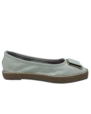 Balerini din Piele Naturală cu Decor Metalic 26TOP01019