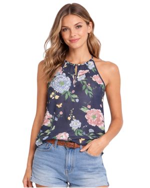 Top damă cu imprimeu floral 24POS47100