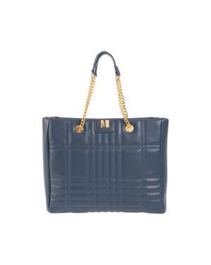 Geantă de umăr matlasată din piele ecologică cu lanț auriu 26MOD01183