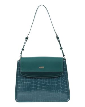 Geantă de umăr verde forestier 26COS02129