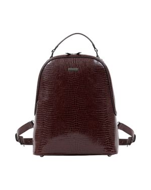 Rucsac DOCA cu efect crocodil lucios 26COS04075