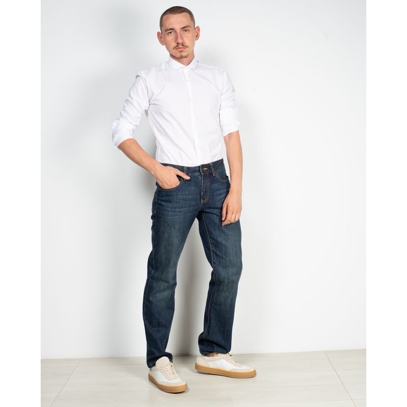 Jeans-casual-cu-buzunare-din-bumbac-1810867033