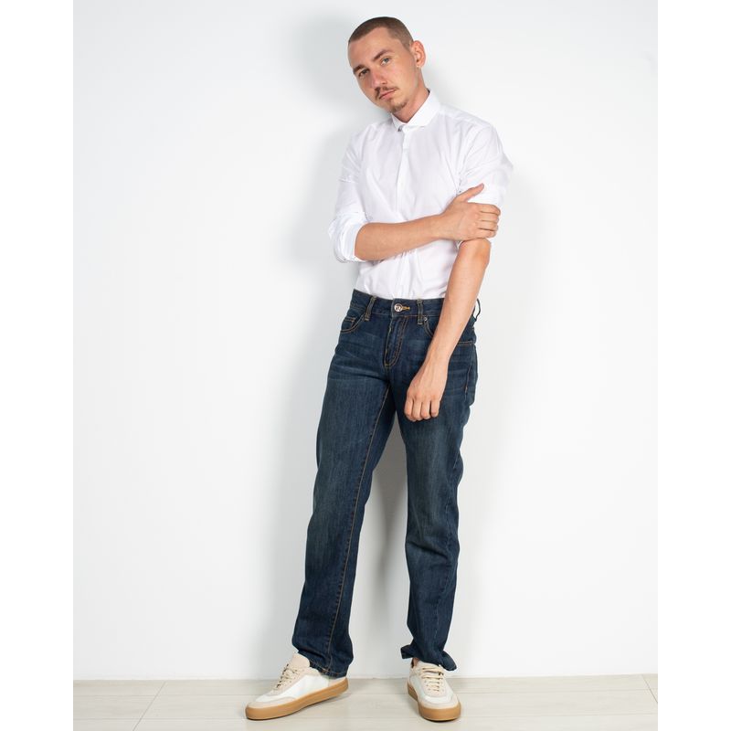 Jeans-casual-cu-buzunare-din-bumbac-1810867033