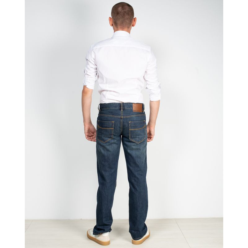 Jeans-casual-cu-buzunare-din-bumbac-1810867033