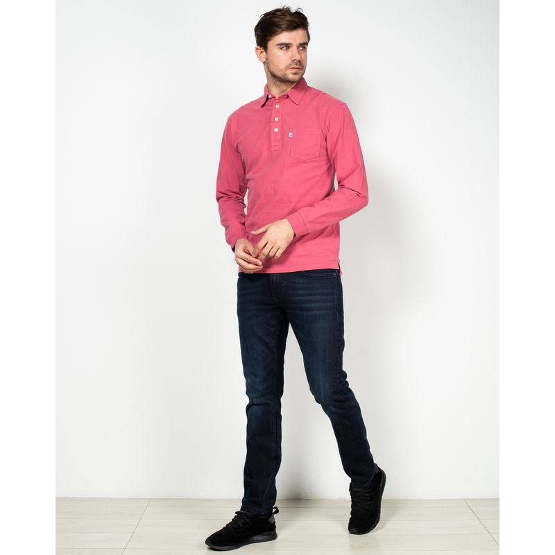 Bluza-casual-cu-buzunar-aplicat-si-guler-prevazut-cu-nasturi-N915029001