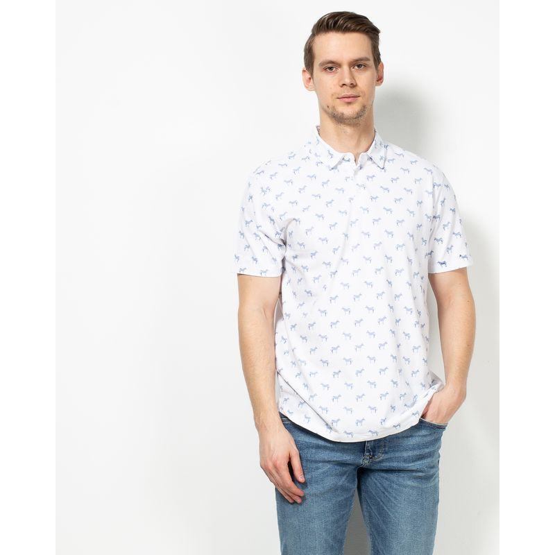 Tricou-cu-imprimeu-si-guler-prevazut-cu-nasturi-1956522001