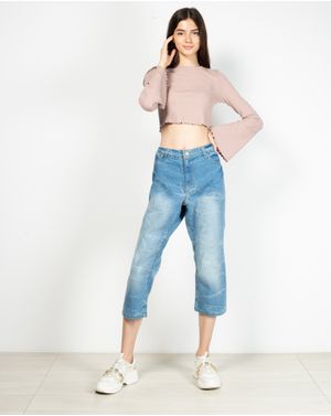 Jeans casual cu buzunare