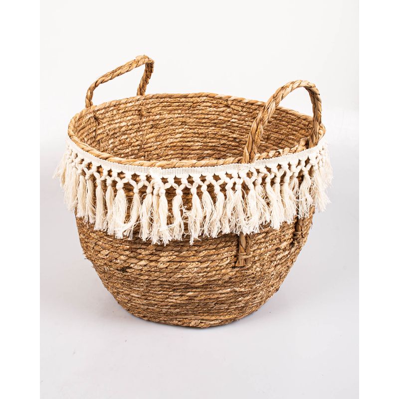 Cos rustic large cu manere - Miniprix