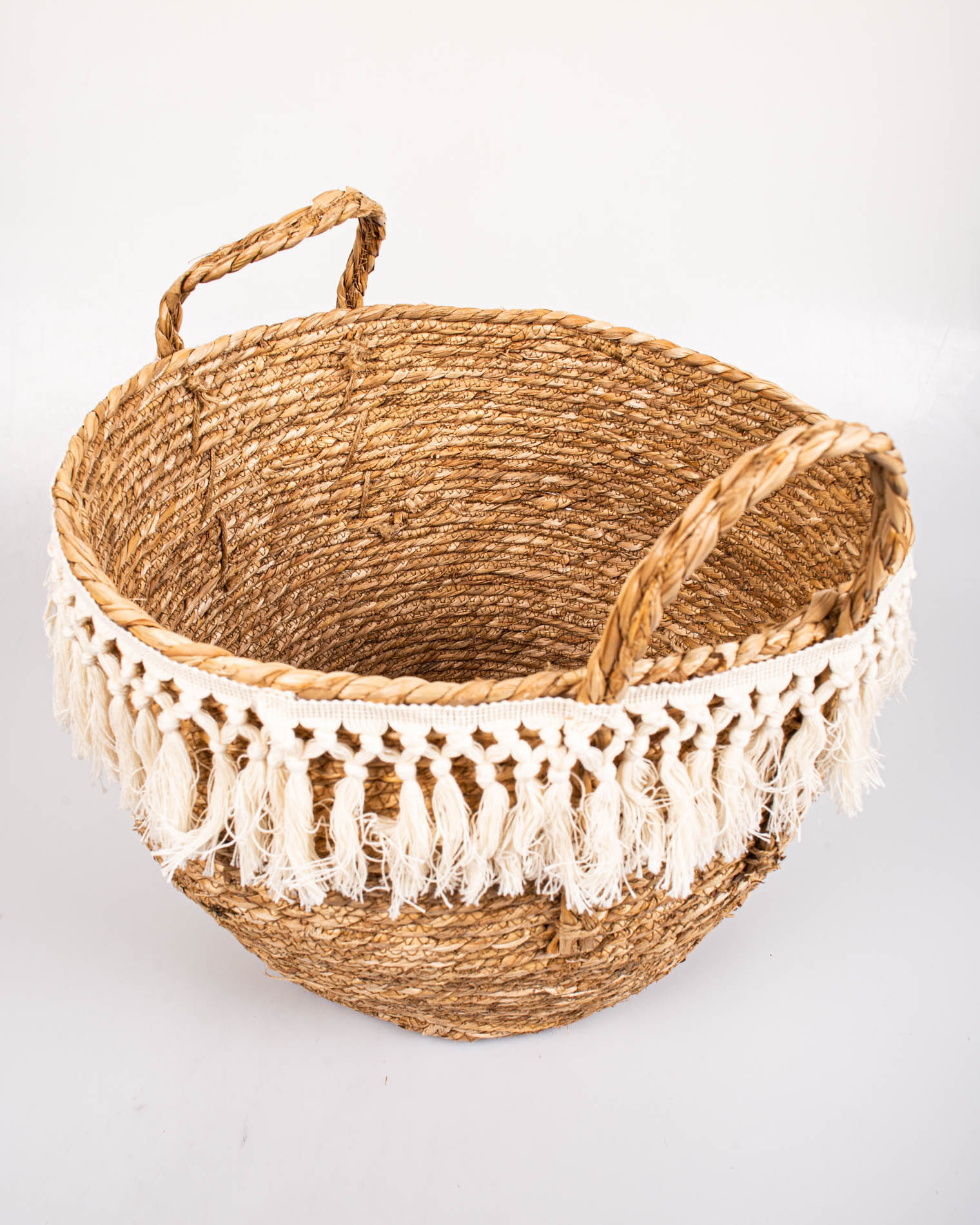 Cos rustic large cu manere - Miniprix