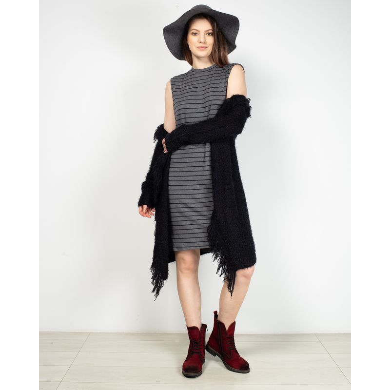 Rochie-fara-maneci-in-dungi
