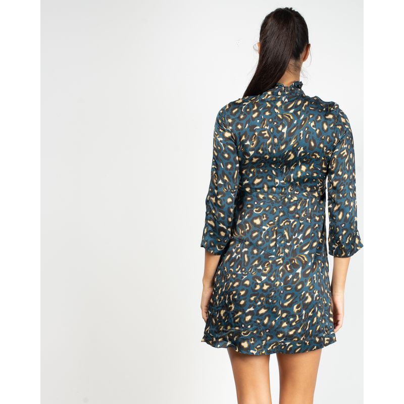 Rochie-midi-cu-imprimeu-si-maneca-lunga