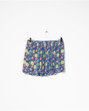 Fusta pentru fete cu imprimeu floral
