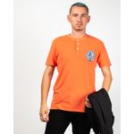Tricou-din-bumbac-cu-guler-tunica-si-imprimeu