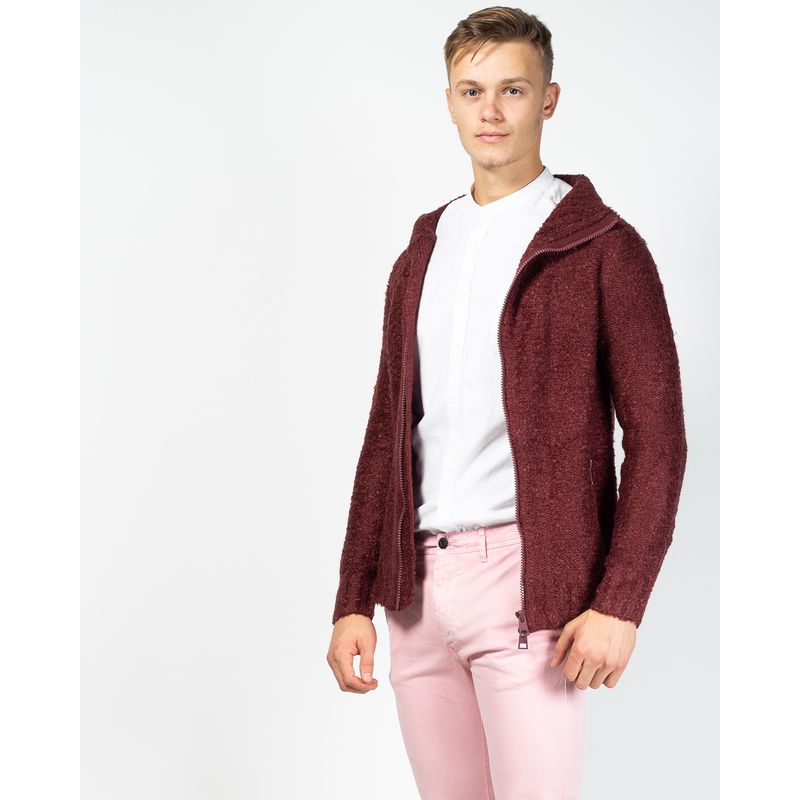 Cardigan-tricotat-cu-buzunare-si-fermoar